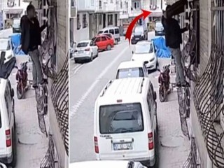 Esenyurt’ta Gündüz Vakti Çamaşır Hırsızlığı Kameraya böyle yansıdı