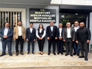CHP Esenyurt İlçe Başkanlığı Muhtarları Ziyaret Etti