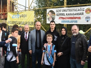 Gürsel Karasansar’ın adı miniklerin ‘Madalya Sevinciyle’ yaşadı