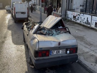 Esenyurt’tu fırtına vurdu!