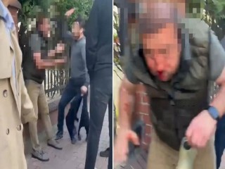 Esenyurt'ta okula giden çocukları takip eden sapığa meydan dayağı