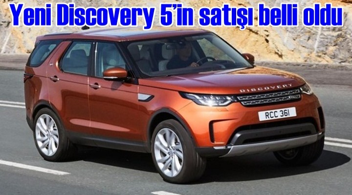İşte Yeni Discovery 5