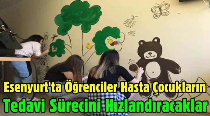 Esenyurt'ta Öğrenciler Hasta Çocukların Tedavi Sürecini Hızlandıracaklar