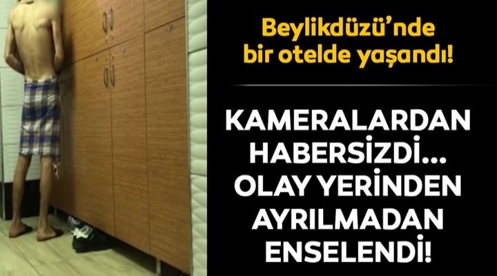 Beylikdüzü'ndeki peştamalli hırsız tutuklandı