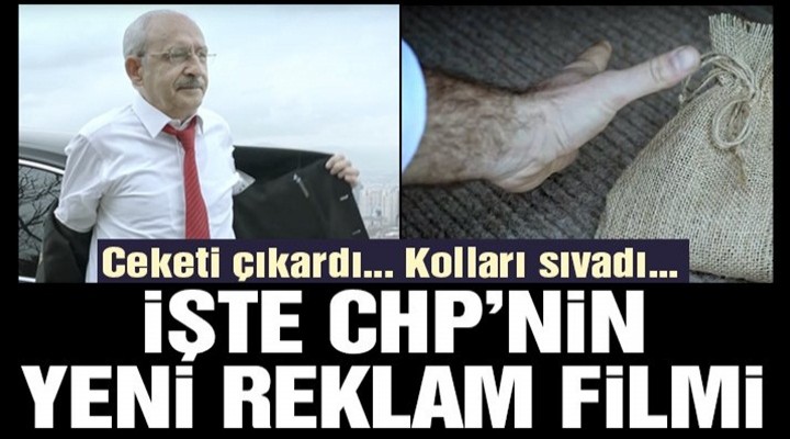 CHP’nin seçim için yeni reklam filmi yayınlandı