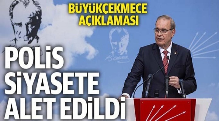 CHP'den Büyükçekmece'deki 'sahte seçmen' iddialarına cevap