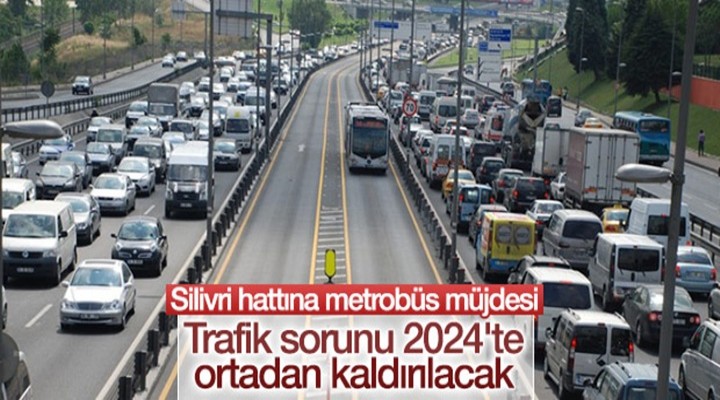 Büyükçekmece Silivri hattına metrobüs müjdesi