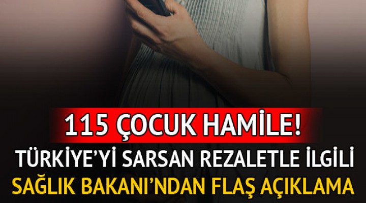 Hastanede hamile çocuk skandalıyla ilgili açıklama