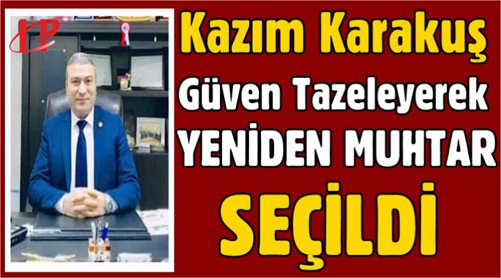 Çınar Mahallesi Kazım Karakuş Dedi