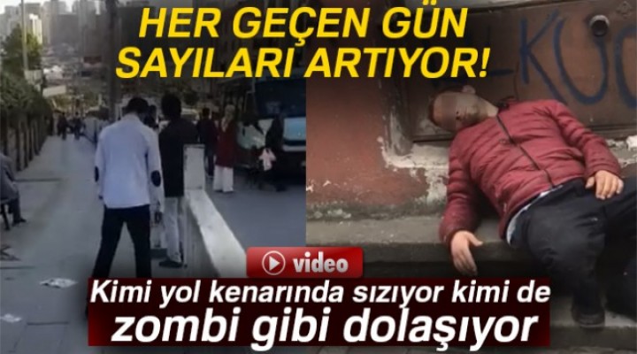 İstanbul'dan Yürek Burkan 'Uyuşturucu' Manzaraları