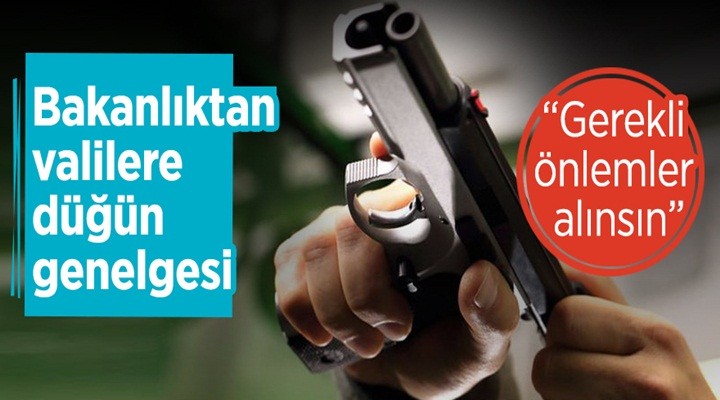 Bakanlıktan Düğün ve nişan kararı!