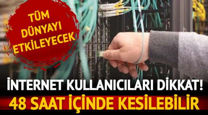 İnternet kullanıcıları dikkat!