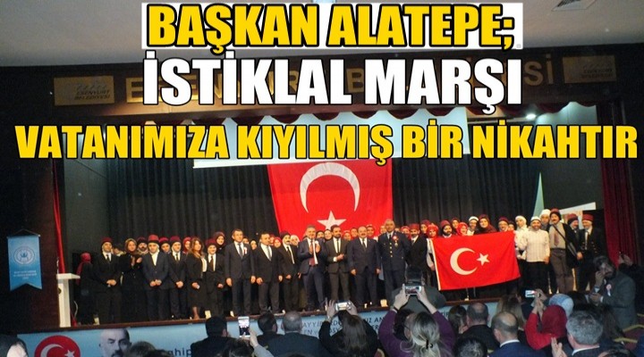İstiklal Marşı ve Mehmet Akif Esenyurt'ta Anıldı