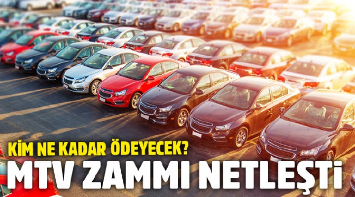 2018 MTV zammı belli oldu
