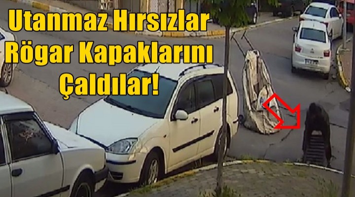 Utanmaz Hırsızlar Rögar Kapaklarını Çaldılar!