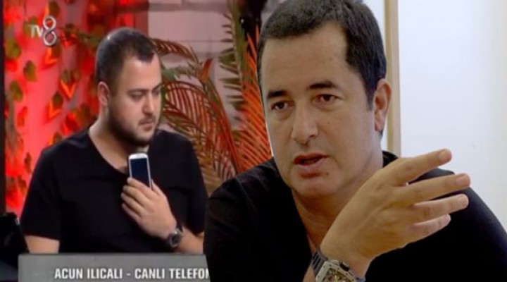 Acun Ilıcalı canlı yayına bağlanıp sunucuyu azarladı