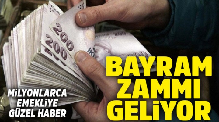 Emekliye güzel haber