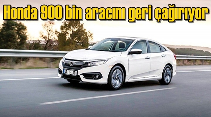 900 bin aracını geri çağırıyor