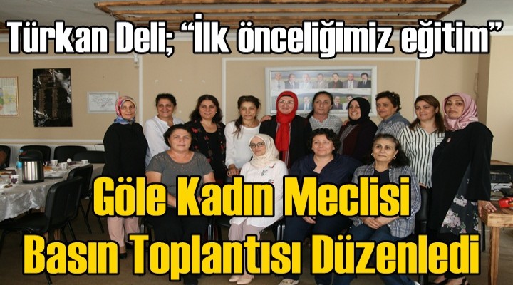 Göle Kadın Meclisi basın toplantısı düzenledi