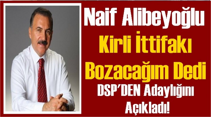 Alibeyoğlu Kars'ta DSP'den Aday olacak