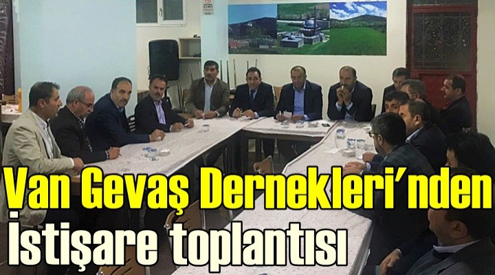 Esenyurt Gevaşlı Derneklerden istişare toplantısı