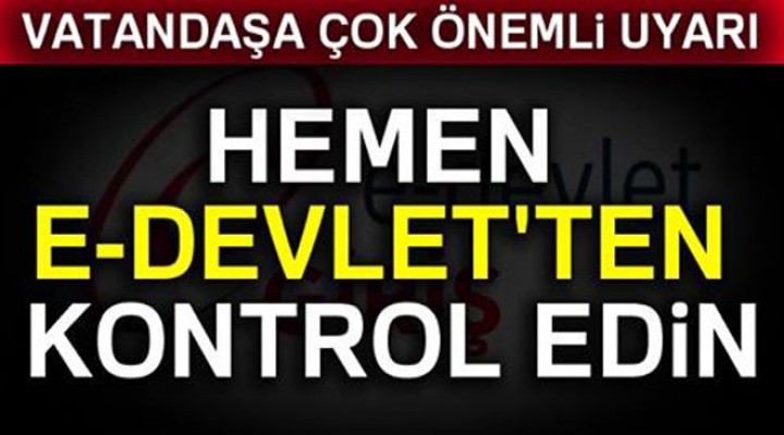 BTK'dan vatandaşlara uyarı!