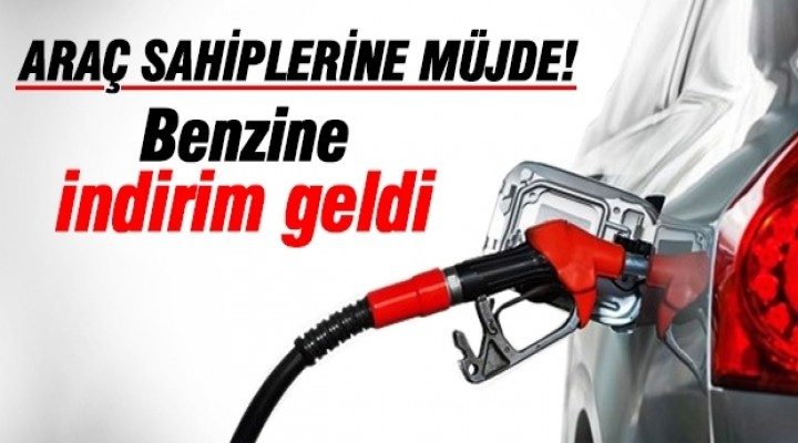 Benzine indirim geliyor