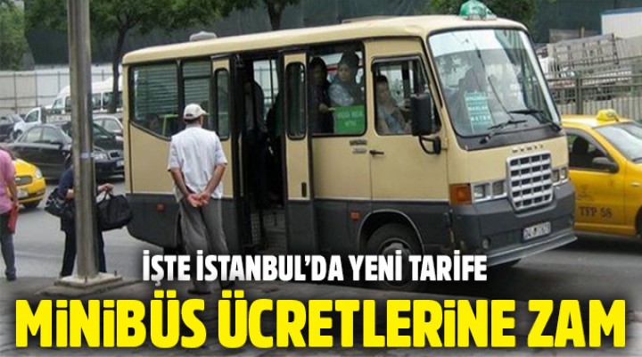 Bir zamda Dolmuş ücretlerine geldi