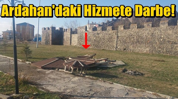 Ardahan'daki Hizmete Darbe!