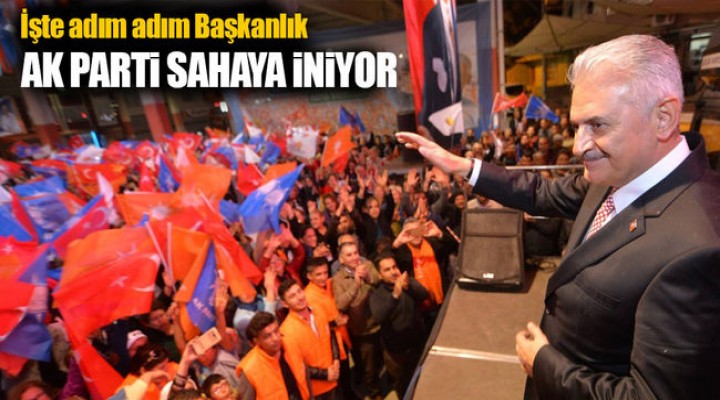 AK Parti anayasa için sahaya iniyor!