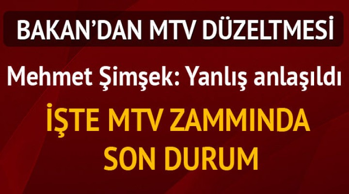 MTV'de son durum