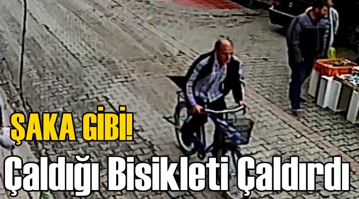 Çaldığı bisikleti çaldılar