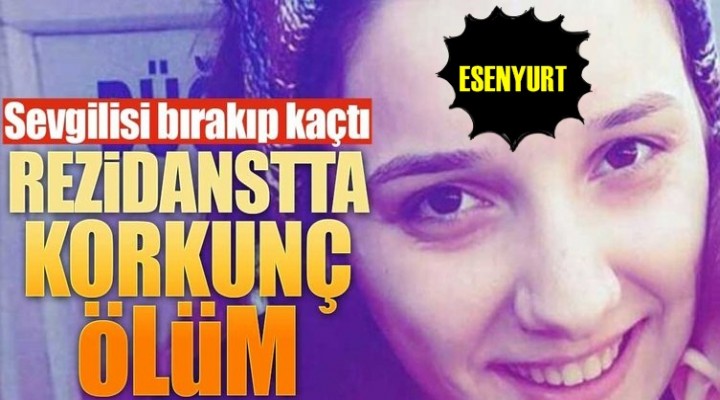 Residans'ta korkunç ölüm
