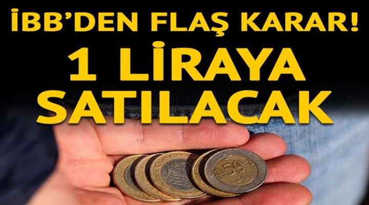 İBB'den Flaş Karar