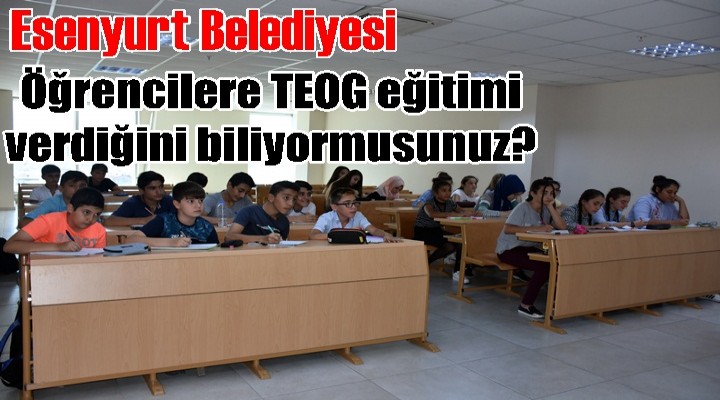 Esenyurt belediyesi geleceğe hazırlıyor