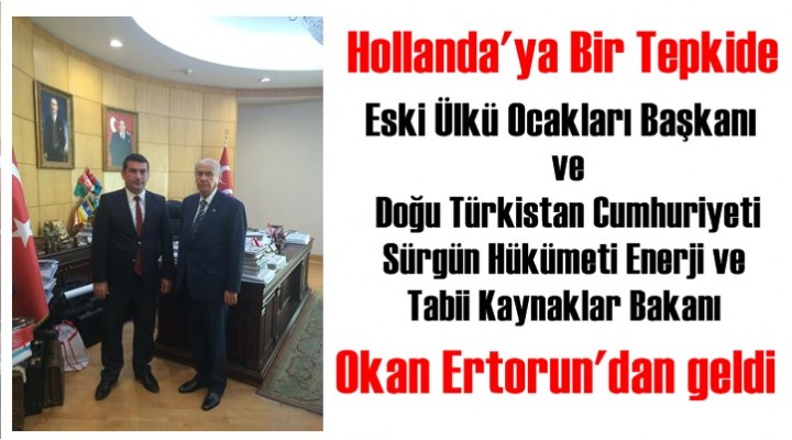 Ertorun'dan Holanda'ya Tepki