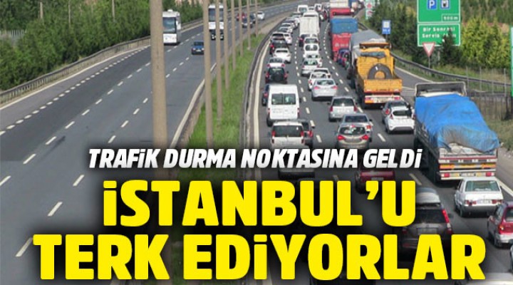 TEM’de Bayram yoğunluğu
