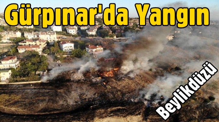 Beylikdüzü Gürpınar'da yangın
