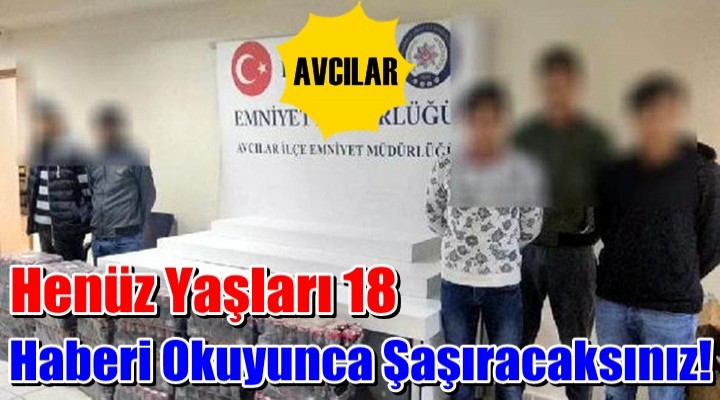 Çok sayıda araç çaldılar