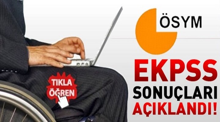 EKPS sonuçları Açıklandı