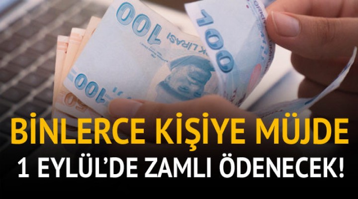 65 yaş aylığına 1 Eylül'de zam geliyor