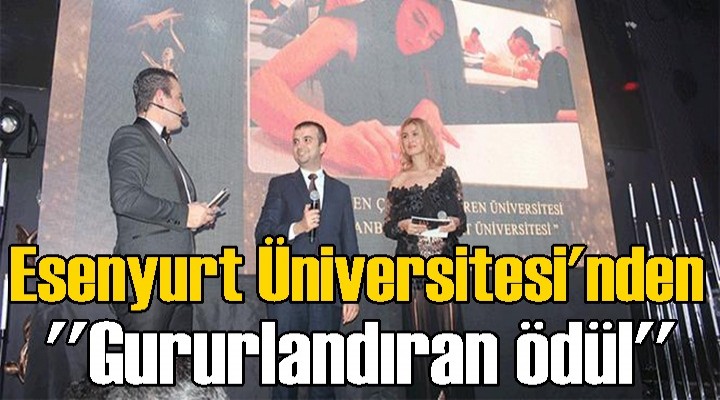 Gururlandıran ödül