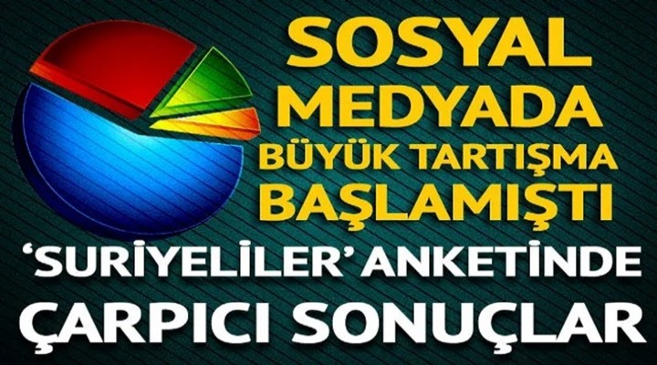 KONDA'nın Suriyeliler anketinde çarpıcı sonuçlar