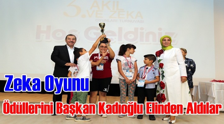 Zekâ Oyunları Turnuvasında Başarı Ödüllendirildi