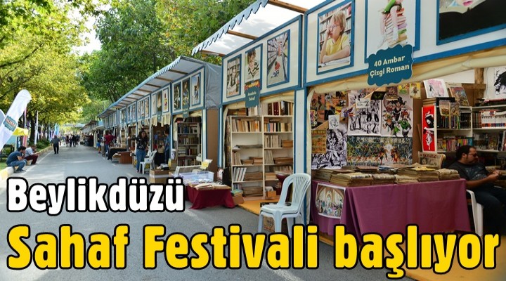 Beylikdüzü Sahaf Festivali başlıyor