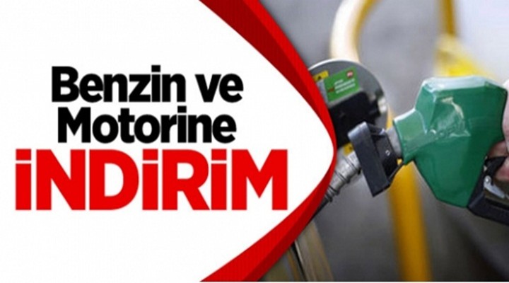 Benzin ve motorinde indirim!