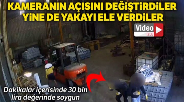Esenyurt'ta 30 Bin liralık Çinkoyu Böyle Çaldılar |Videolu Haber|