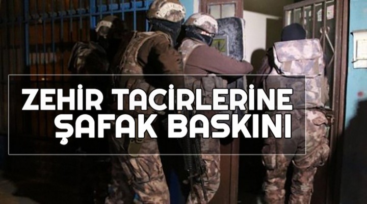 Esenyurt ve İki İlçede Uyuşturucu Operasyonu