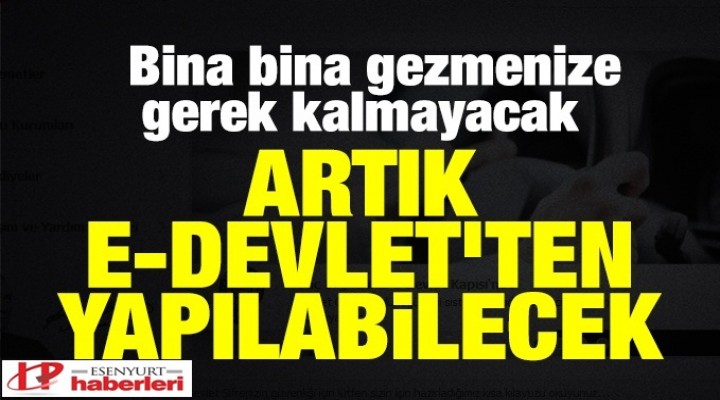 Su, elektrik ve gaz gibi abonelikler e-devleten yapılacak