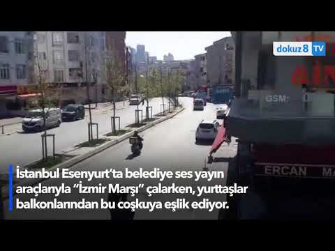 Esenyurt'ta "İzmir Marşı"yla 23 Nisan kutlaması